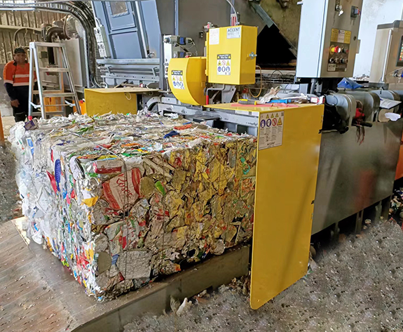 Soluție de balotare multifuncțională și de înaltă eficiență pentru Centrul de Reciclare lider din Australia
