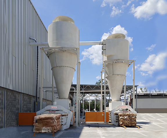 Sistem complet automat de eliminare a deșeurilor pentru fabricile mexicane de carton
