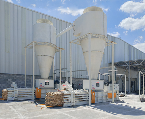 Sistem complet automat de eliminare a deșeurilor pentru fabricile mexicane de carton