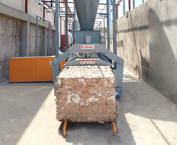 Sistem complet de eliminare automată a deșeurilor pentru fabrica de carton din Nigeria